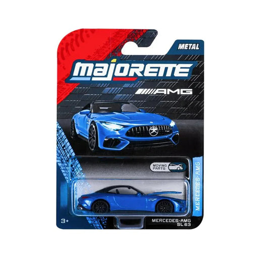 Majorette Mercedes-AMG SL 63 Die-Cast Sports Car | 1:64 Scale | Metal Body | Moving Parts