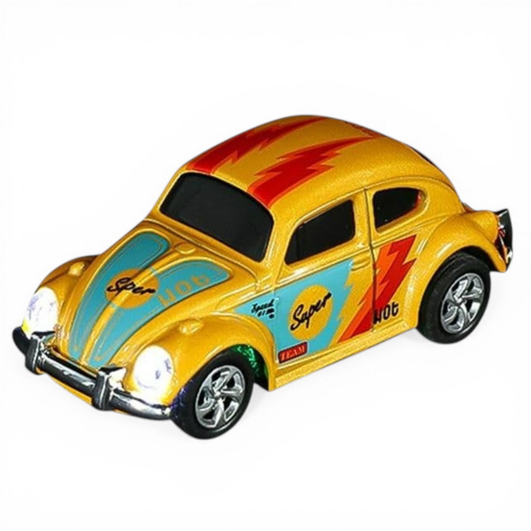 Trasped 1:64 Mini RC Car CoolCar HG4-108 – Pocket Size Remote Control Car with LED Lights, App Control & Rechargeable Battery (3 Colors)
