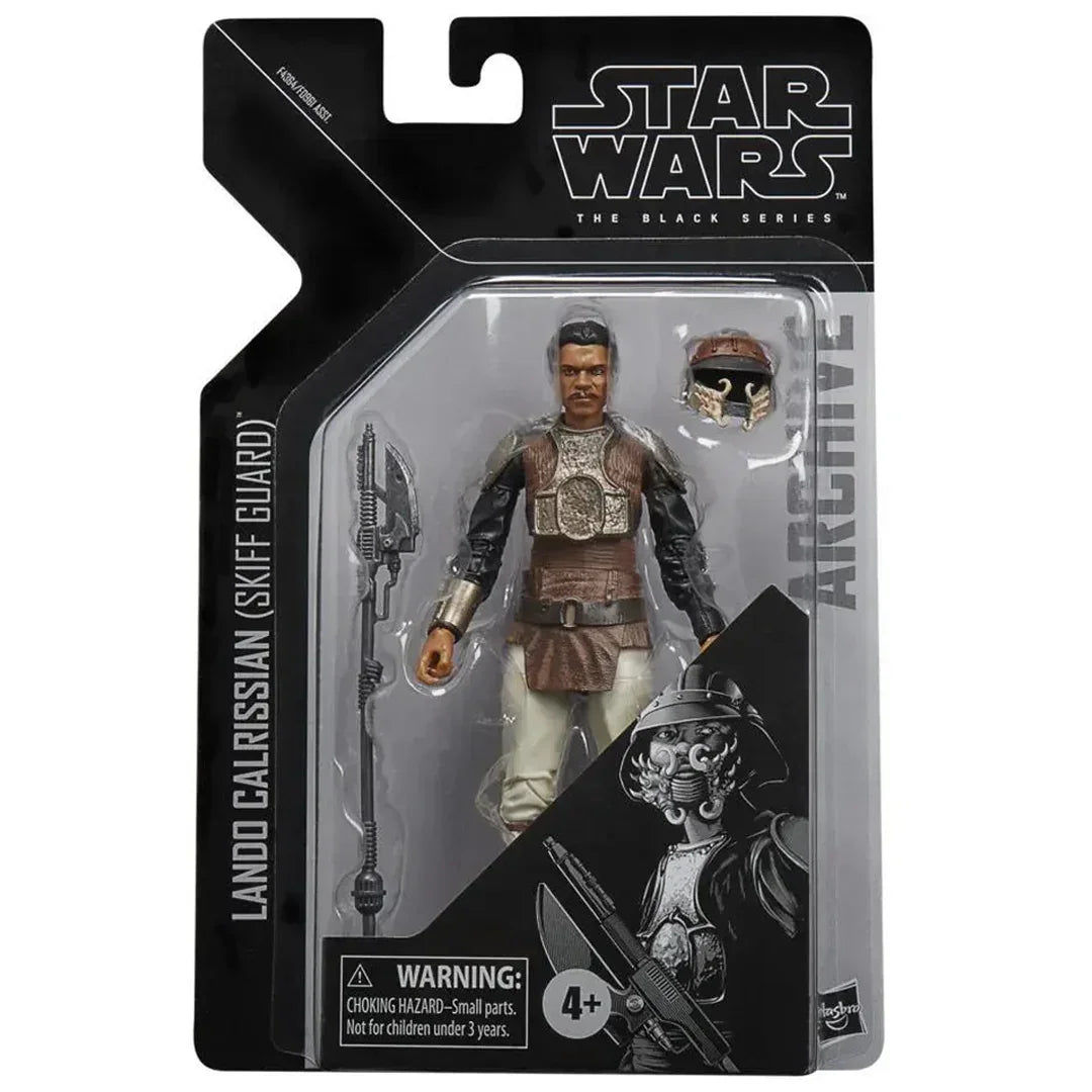 Star Wars Black Series Lando Calrissian Skiff Guard action figure in collectible packaging