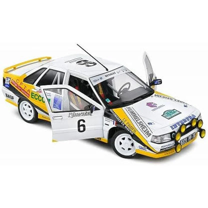 SOLIDO 1/18 Renault 21 Turbo Rallye Charlemagne 1991#6 Diecast model - Jaiman Toys