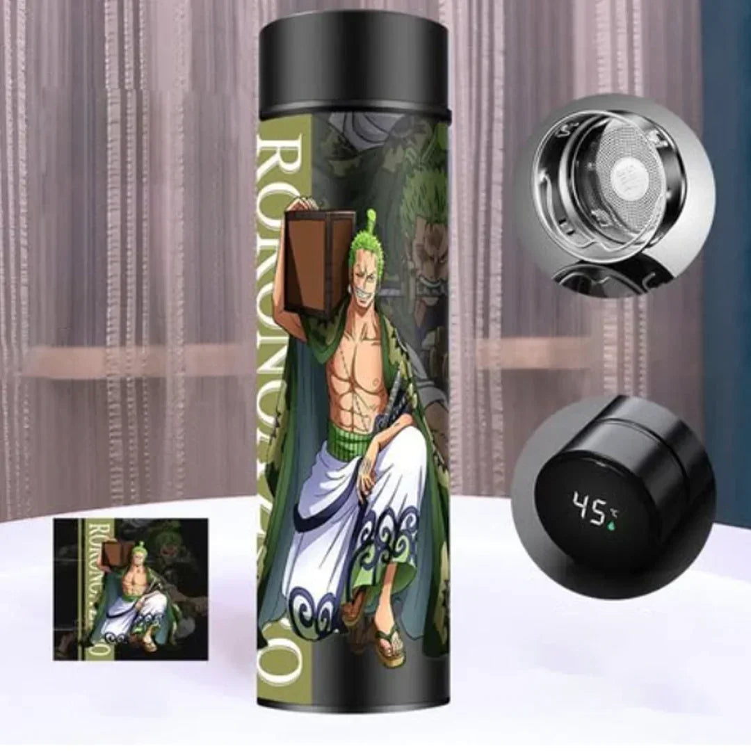 ChillSip Thermos Water Bottle | Water Bottle with LED Temperature Display | Stainless Steel Perfect for Hot & Cold Drinks (1 Pc) Vol- 500 ml - Jaiman Toys