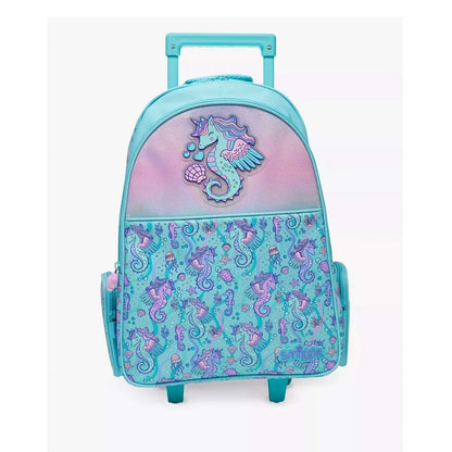 SMIGGLE School Bags: Epic Adventures wheeled woven trolley backpack - Jaiman Toys