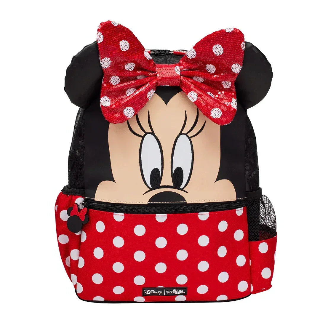 Smiggle School Bag : Minnie Mous Colorful & Stylish 14 Inch Backpack for Kids - Jaiman Toys