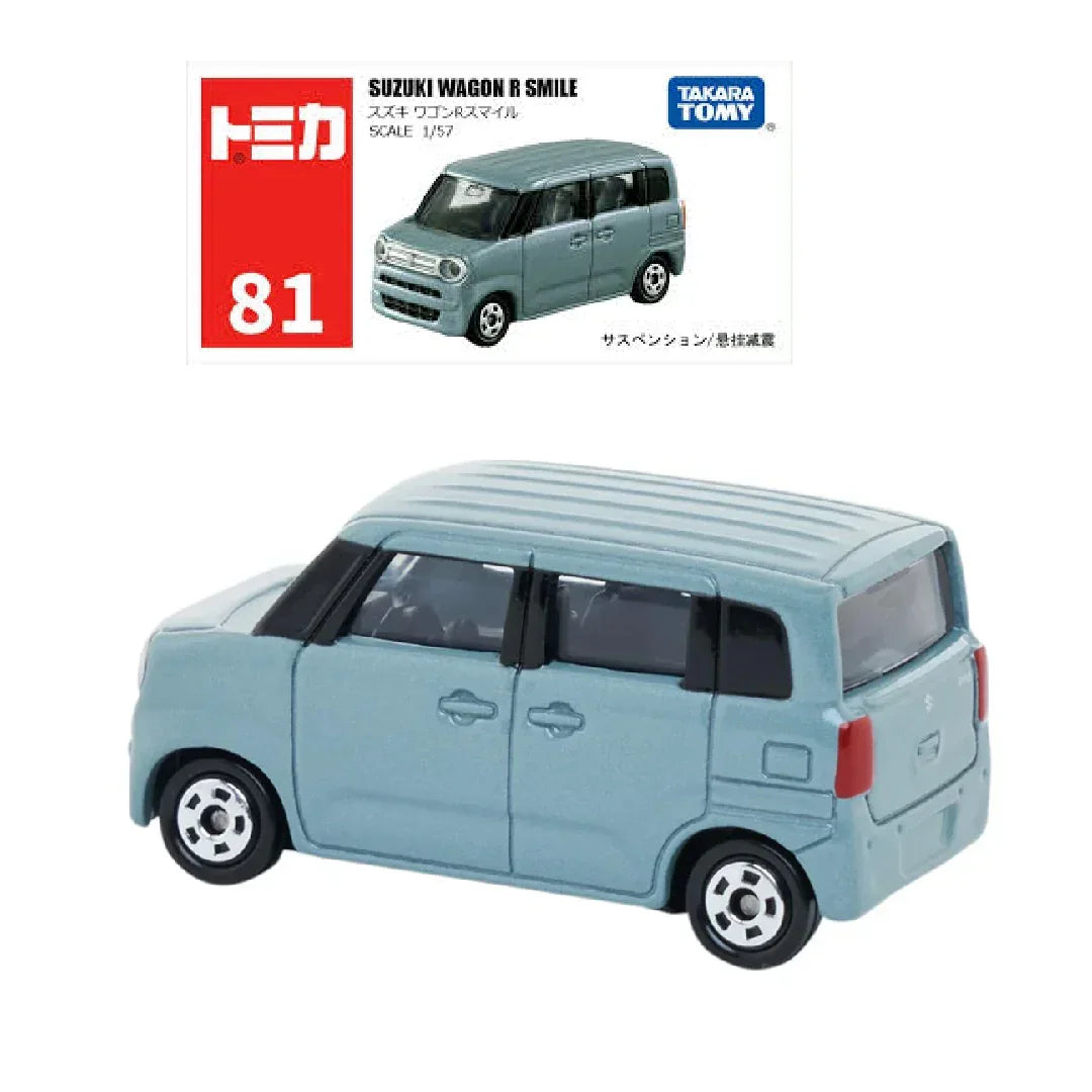 Tomica No.81 Suzuki Wagon R Smile- TAKARA TOMY -Diecast Scale Model Car - 1/57 - Jaiman Toys