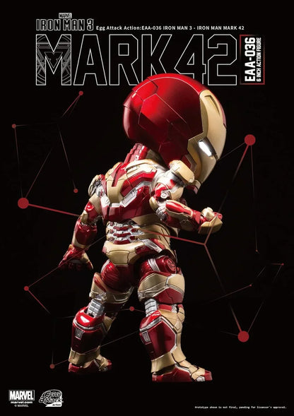 Iron Man 3 Mark 42 Egg Attack EAA-036 Action Figure - Jaiman Toys