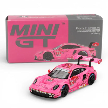 Mini GT 1:64 Roxy Porsche 911 GT3 R #77 IMSA 2024 + Lotus Esprit Turbo James Bond Die-Cast Models | Collector Edition