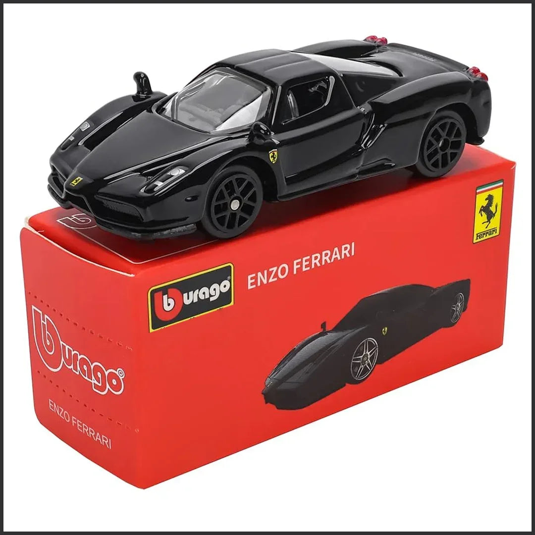 Bburago ENZO Ferrari Racing Sport Model Car 1:64 Scale - Jaiman Toys