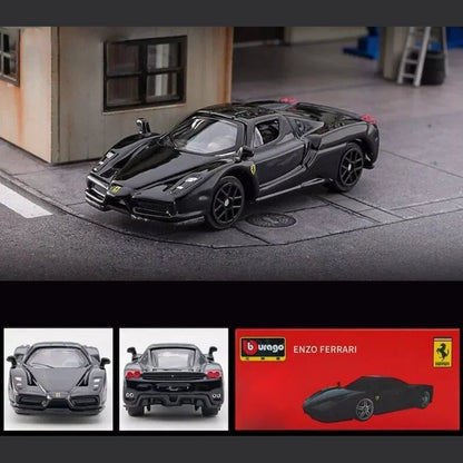 Bburago ENZO Ferrari Racing Sport Model Car 1:64 Scale - Jaiman Toys
