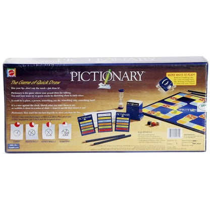 Mattel Pictionary The Game Of Quick Draw for kid and adult (Blue) - Jaiman Toys