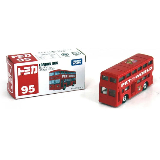 Tomica No.95 London bus- TAKARA TOMY -Diecast Scale Model Car - 1/30 - Jaiman Toys