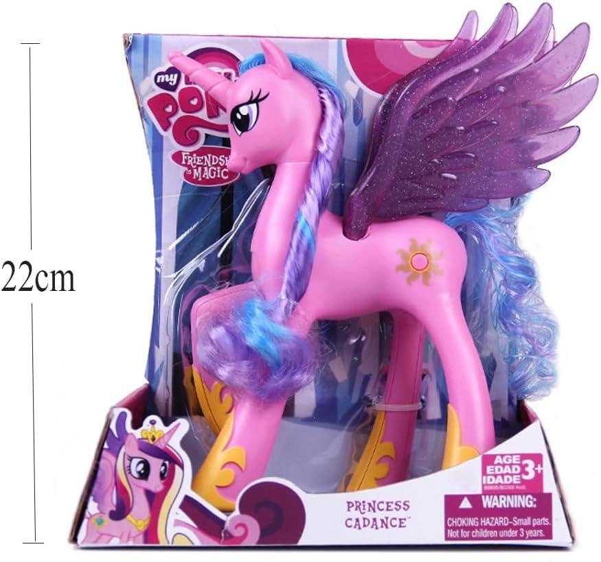 My Little Pony Horse Toy Friendship Movie Feature Character 22cm Action Figure (Pink) - Jaiman Toys