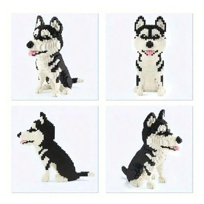 Creative 3D Husky Building Blocks Toy (2524PCS), Best Gift for Adults and Kids - Jaiman Toys