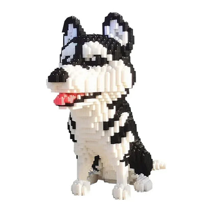 Creative 3D Husky Building Blocks Toy (2524PCS), Best Gift for Adults and Kids - Jaiman Toys