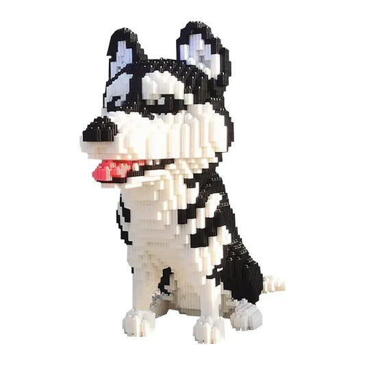 Creative 3D Husky Building Blocks Toy (2524PCS), Best Gift for Adults and Kids - Jaiman Toys