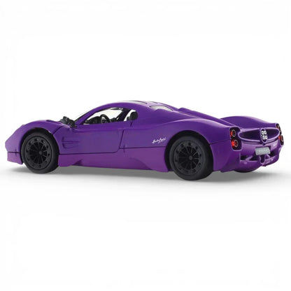 RMZ City 1:36 Pagani Utopia Diecast Car Model – Matt Purple| Openable Doors,Pull Back