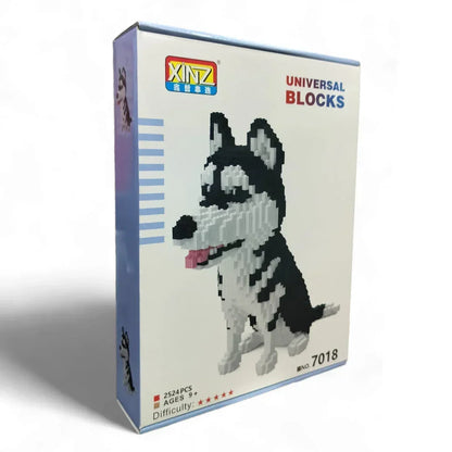 Creative 3D Husky Building Blocks Toy (2524PCS), Best Gift for Adults and Kids - Jaiman Toys
