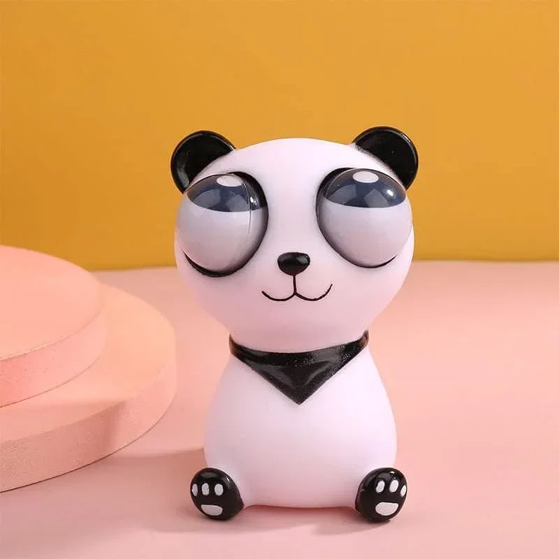 Squishy Eye-Popping Panda 4 Pieces - Jaiman Toys