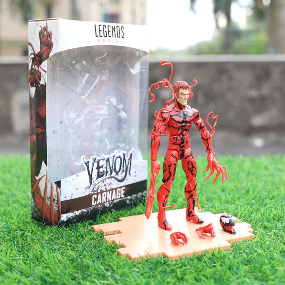 VENOM Carnage 6.5" Action Figure LEGENDS Series - Jaiman Toys