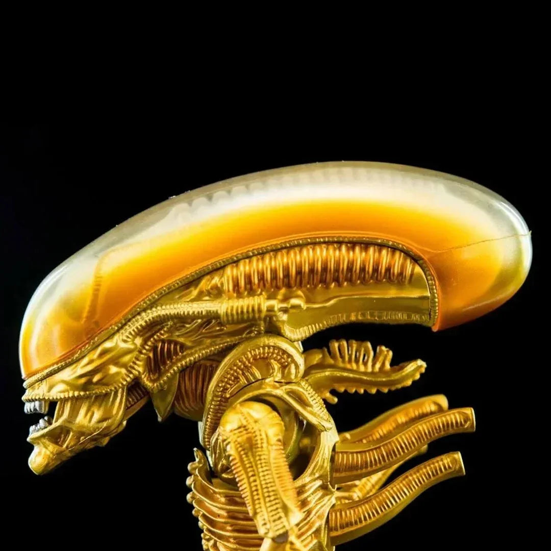 Herocross Alien Special Edition Gold Hybrid Action Figure - Jaiman Toys