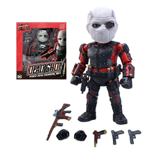 Herocross! DC Suicide Squad Deadshot Hybrid Metal 6” Action Figure HMF#071 - Jaiman Toys