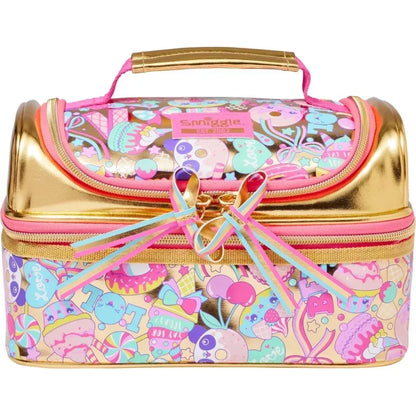 Smiggle Lunch Bag : Golden Icecream Double Decker 7 Inch For Kids - Jaiman Toys