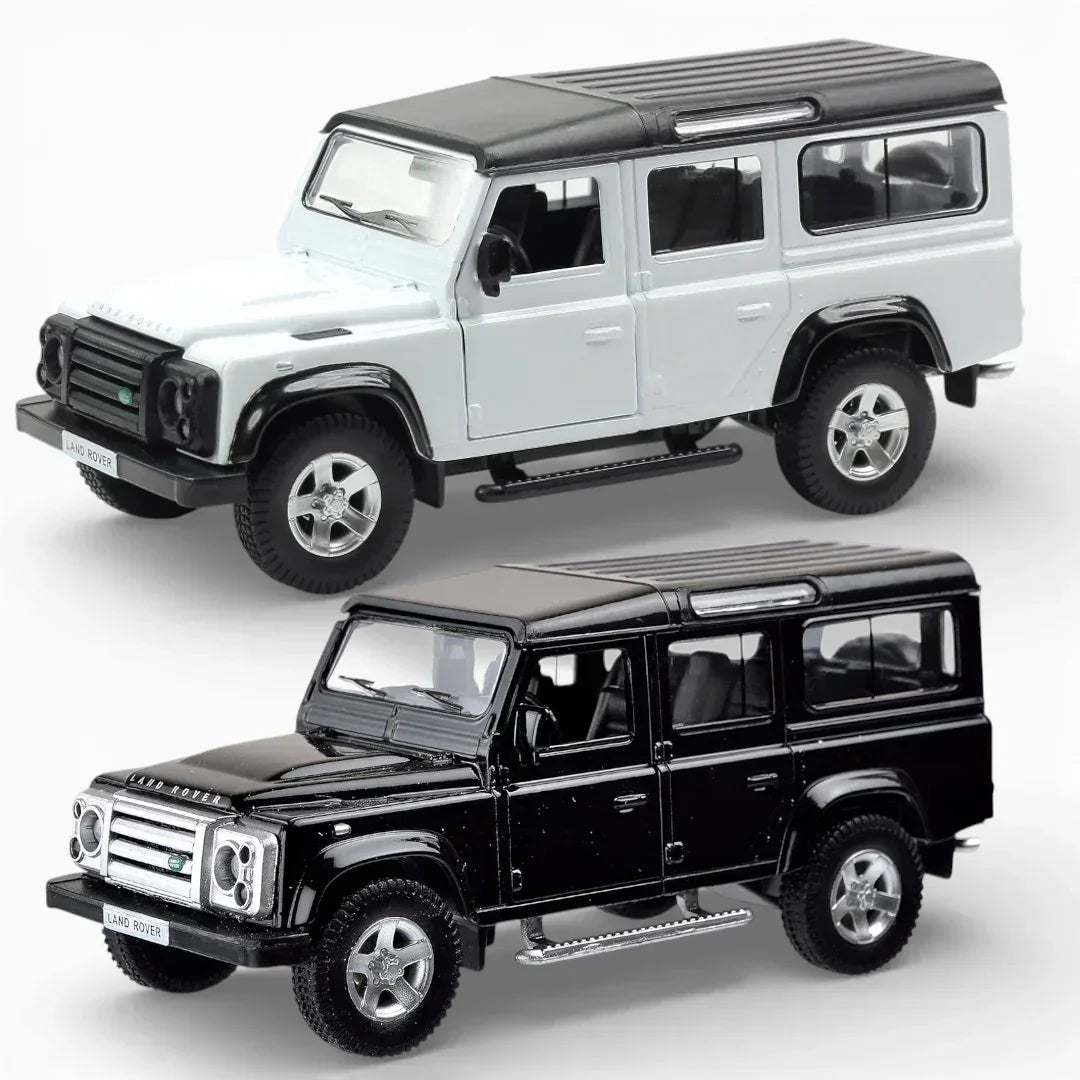 RMZ City 1:36 Land Rover Defender Diecast Car Model – | Openable Doors With TWO Variation
