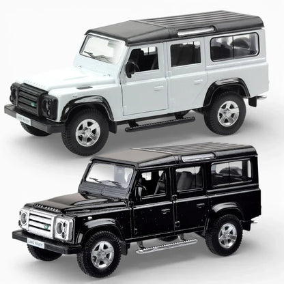 RMZ City 1:36 Land Rover Defender Diecast Car Model – | Openable Doors With TWO Variation