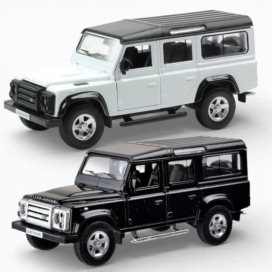 RMZ City 1:36 Land Rover Defender Diecast Car Model – | Openable Doors With TWO Variation