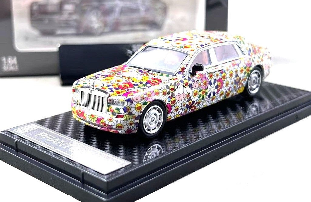 Street Weapon 1:64 Rolls-Royce Phantom VII Sunflower Edition Die-Cast Model Car | Premium Luxury Collectible (2 Variants)