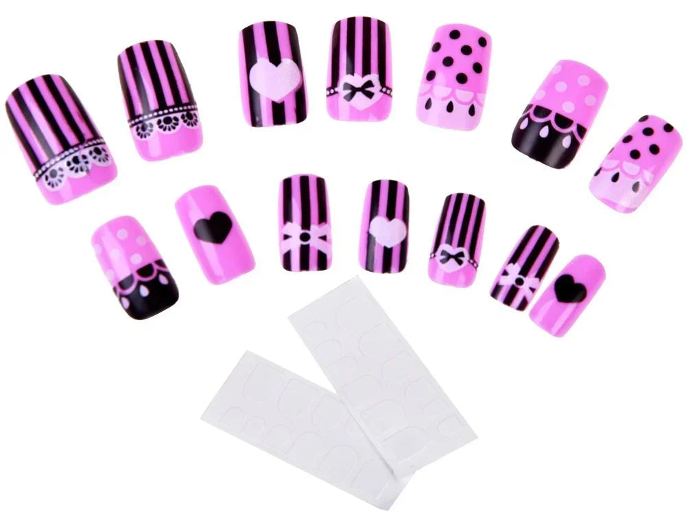 Children's Make Up Set ( Vanity Set ) + Nail Polish + Artificial Nails + Cosmetic Case + Rings - Jaiman Toys