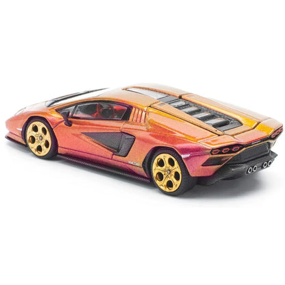 POP Race 1:64 Lamborghini Countach LP 800-4 – Blu Hal Diecast Model Car