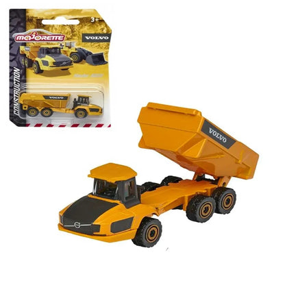 Majorette Volvo Construction Series – Single Pack Die-Cast Vehicle Playset - Jaiman Toys
