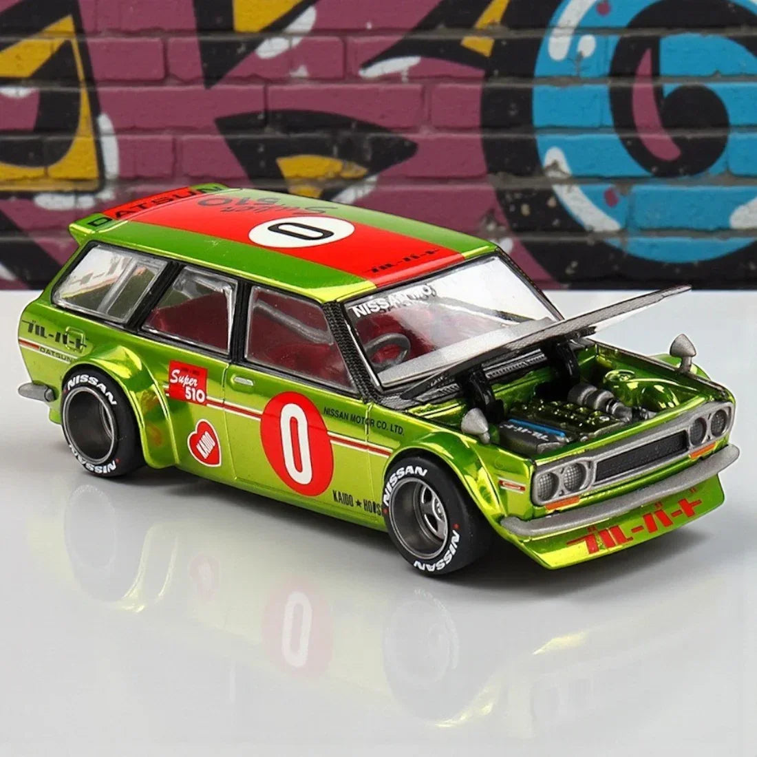 Kaido House 1:64 Datsun 510 Wagon – OG Flow Diecast Model