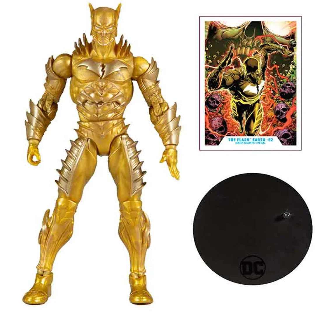 McFarlane Toys DC Multiverse The Flash Earth-52 Action Figure – 18 cm Dark Nights: Metal Collectible - Jaiman Toys