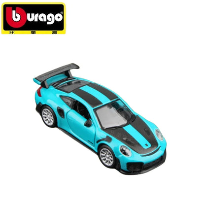 Bburago Porsche 911 GT2 RS 1:64 Die-Cast Model Car with Opening Doors – Collector Edition