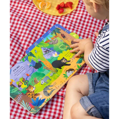 In the Wild! Pull-Tab Sound Book for Kids | Interactive Animal Sound Board Book