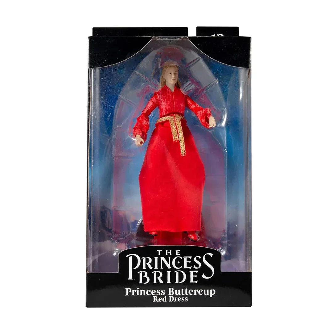 McFarlane Toys The Princess Bride Princess Buttercup Action Figure – 7 Inch Red Dress with Accessory - Jaiman Toys