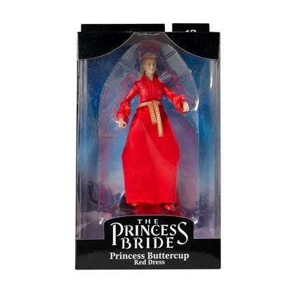 McFarlane Toys The Princess Bride Princess Buttercup Action Figure – 7 Inch Red Dress with Accessory - Jaiman Toys