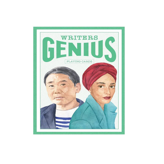 Laurence King Genius Writers Playing Cards – Educational & Fun Literary Deck - Jaiman Toys