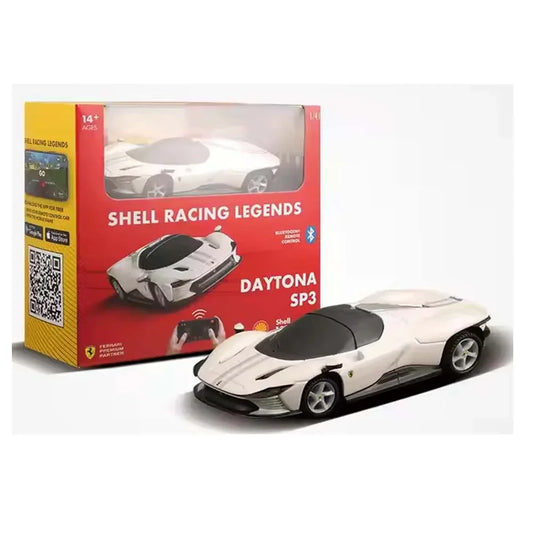 Bburago Shell Racing Legends – Daytona SP3 | 1:41 Bluetooth RC Car – Smartphone Controlled - Jaiman Toys