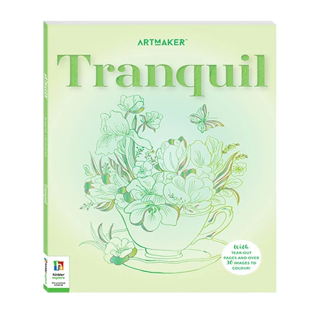 Art Maker Mindful Colouring: Tranquil – Find Your Calm (By Hinkler) - Jaiman Toys