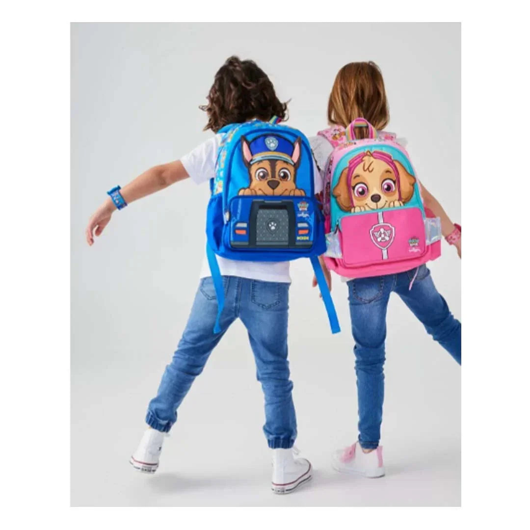 Smiggle School Bags Paw Patrol Junior Chase Backpack (38cm) – Fun & Functional for Kids - Jaiman Toys