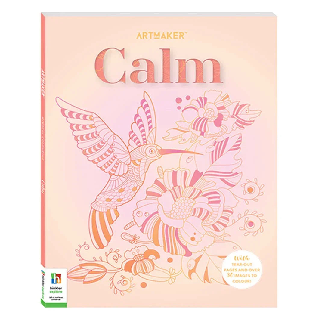 Art Maker Mindful Colouring: Calm – Find Your Inner Peace (By Hinkler) - Jaiman Toys