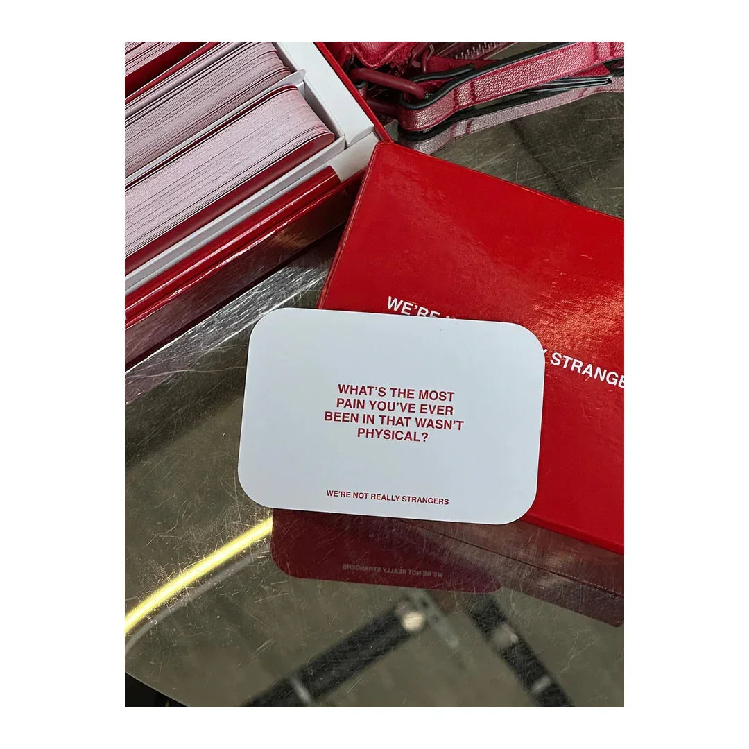 We’re Not Really Strangers – Card Game of Connection & Meaningful Conversations - Jaiman Toys