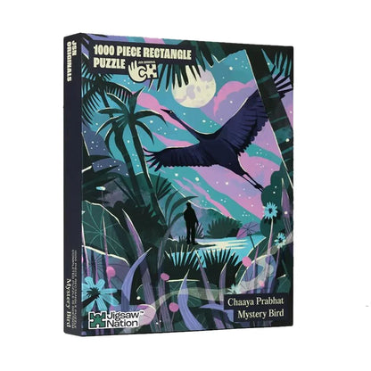 Jigsaw Nation 1000-Piece Jigsaw Puzzle – Mystery Bird Theme by Chaaya Prabhat | Fun & Challenging Puzzle Game for Adults & Kids