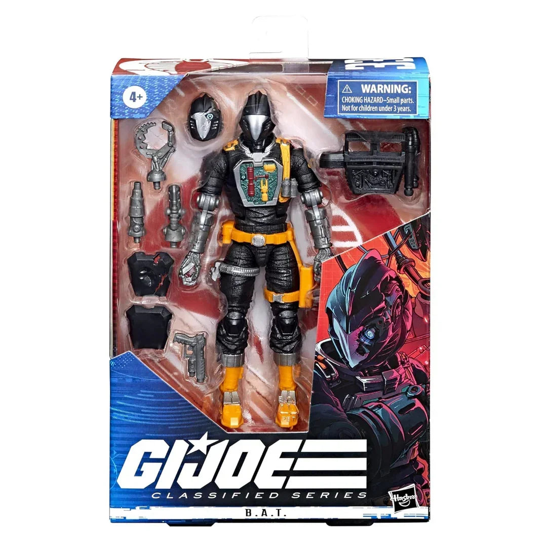 G.I. Joe Classified Series #33 B.A.T. 6-Inch Action Figure with Accessories – Hasbro Collectible - Jaiman Toys