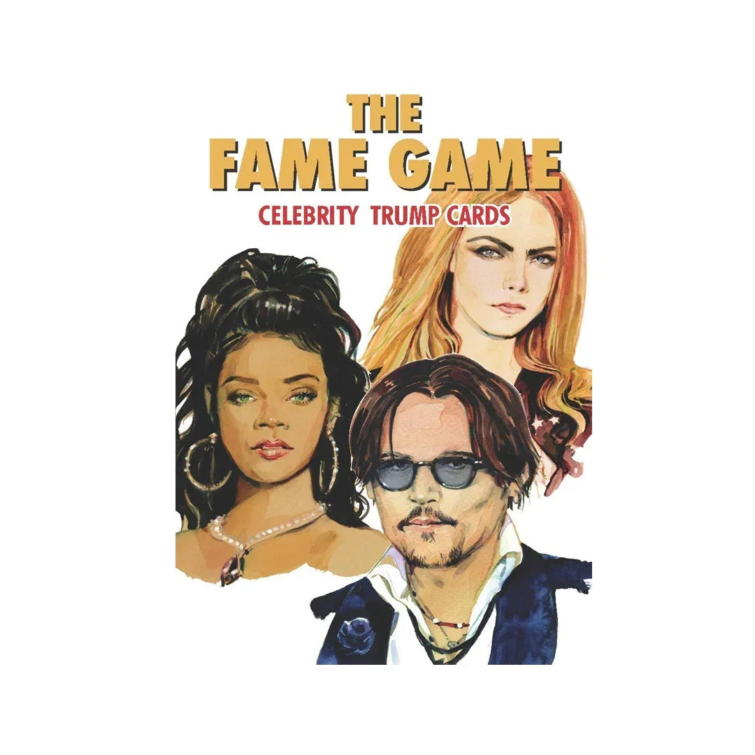 The Fame Game – Celebrity Trump Cards Game - Jaiman Toys