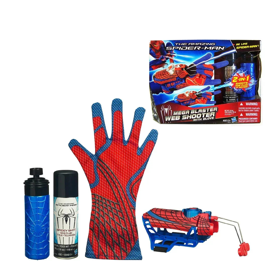 The Amazing Spider-Man Mega Blaster Web Shooter with Glove- Age 5+ - Jaiman Toys