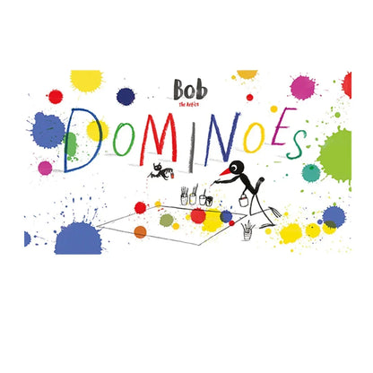 Bob the Artist Dominoes – Colorful Matching Game for Kids & Families - Jaiman Toys