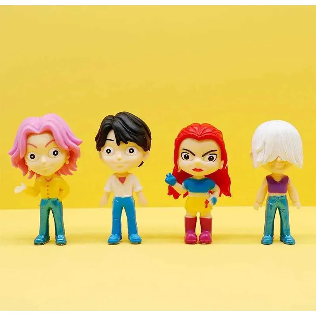 K-Pop Demon Hunters Mini Figures Set | 12-Piece Warrior & Demon Dolls | 10 cm Collectibles